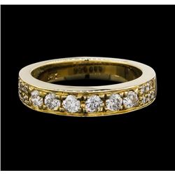 14KT Yellow Gold 0.60ctw Diamond Ring