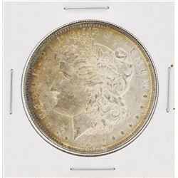 1884 $1 Morgan Silver Dollar Coin Great Toning
