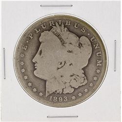 1893 $1 Morgan Silver Dollar Coin