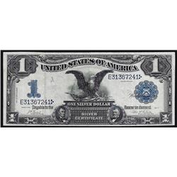 1899 $1 Black Eagle Silver Certificate Note