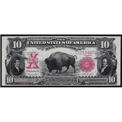 1901 $10 Bison Legal Tender U.S. Currency Note