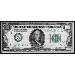 1928 $100 Federal Reserve Note Richmond