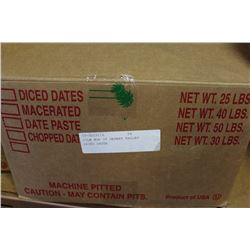 25LB BOX OF DESERT VALLEY DRIED DATES