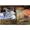 Image 1 : LOT OF EASTERN DISHES AND BOX OF BASKETS