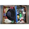 Image 1 : TWO BOXES OF CRAFT AND OFFICE SUPPLIES