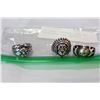 Image 1 : TWO HARLEY DAVIDSON RINGS AND NATIVE RING LOST PROPERTY