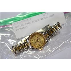 LADIES FAKE ROLEX WATCH LOST PROPERTY