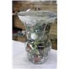 Image 1 : LARGE VASE OF LARGE MARBLES