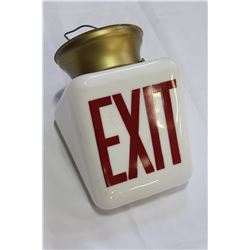 VINTAGE EXIT LAMP