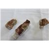 Image 1 : LOT OF 3 CHALSYDONY WITH DRUZY