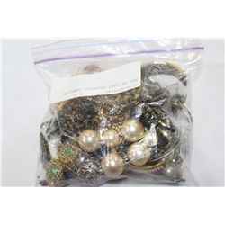 BAG OF LOST PROPERTY JEWELLRY