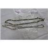 Image 2 : TWO HEAVY STERLING CHAINS LOST PROPERTY