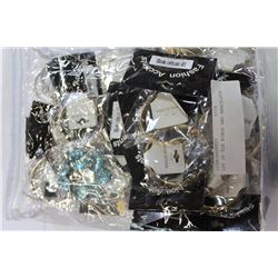 LOT OF TOE RINGS AND BRACELETS