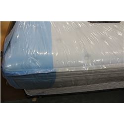 DOUBLE SIZE SERTA PILLOW TOP MATTRESS AND BOX
