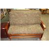 Image 1 : MISSION STYLE FOLD OUT FUTON BED WITH MATTRESS