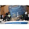Image 2 : MESH ZOO MED REPTILE CAGE WITH THERMOMETERS AND FAN