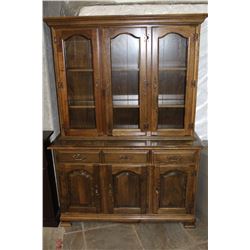 2 PIECE FRENCH PROVINCIAL CABINET