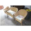 Image 2 : TWO TEAK ARMCHAIRS