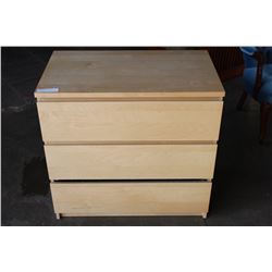 IKEA 3-DRAWER DRESSER