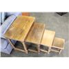Image 2 : 4-PIECE NESTING TABLE SET