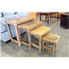 Image 3 : 4-PIECE NESTING TABLE SET