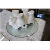 Image 1 : POLAR BEAR GLASS TOP COFFEE TABLE