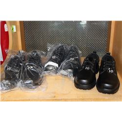 THREE PAIR OF NEW SIZE TEN SHOES