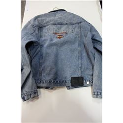 HARLEY DAVIDSON JEAN JACKET SIZE L