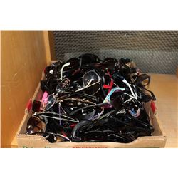 BOX OF LOST PROPERTY SUN GLASSES