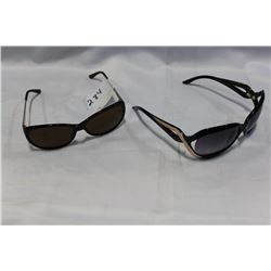 LADIES ARMANI AND GUESS SUNGLASSES