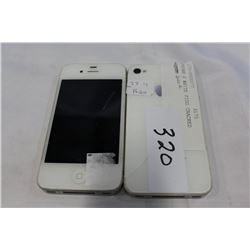 IPHONE 4 WHITE FIDO CRACKED BACK