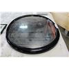 Image 1 : BLACK OVAL WALL MIRRORS