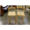 Image 1 : PAIR OF MAPLE STOOLS