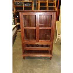 RUSTIC TEAK CABINET
