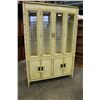 Image 2 : PAINTED OAK CHINA CABINET