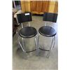 Image 2 : PAIR OF STACKING BARSTOOLS
