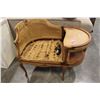 Image 1 : VINTAGE TELEPHONE BENCH NEEDS UPOLSTERY