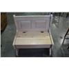 Image 1 : OAK BENCH WITH STORAGE