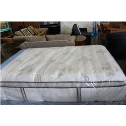 DOUBLE SIZE PILLOW TOP MATTRESS AND BOX