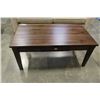 Image 1 : WOOD COFFEE TABLE