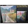 Image 1 : TWO ORIGINAL PAINTINGS ON CANVAS BY OTTO JEGODTKA "TUSCANY" AND "TWILIGHT AT THE CHATEAU"