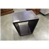 Image 1 : LEATHER TWO TIER ENDTABLE