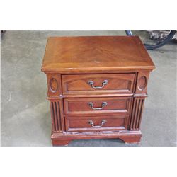 MAHOGANY FINISH NIGHTSTAND