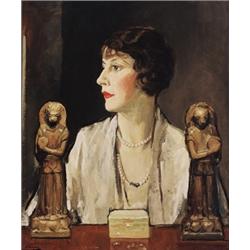 Sir John Lavery, R.A., R.H.A., R.S.A., 1856-1941 Irish, Portrait of Mrs. Rothasay Stuart Wortley...