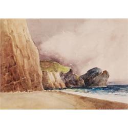 Frank J. Egginton, 1908-1990 Irish, Dumanus Bay, Watercolour, Signed; titled on the reverse<...