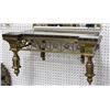 Image 2 : Gilt Bronze & Marble Top Console & Mirror