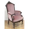 Image 1 : Walnut Victorian Armchair