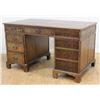Image 2 : English 19th Century Mahogany Partner's Desk