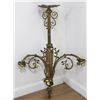 Image 3 : 2 Louis XVI Style Gilt Bronze 3-Light Chandeliers