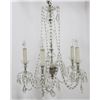 Image 1 : Crystal 4-Light Chandelier